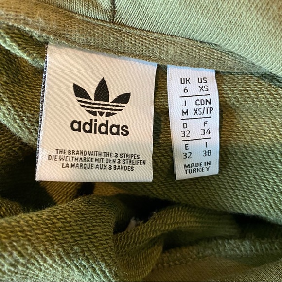 Army green adidas hoodie - Picture 8 of 8